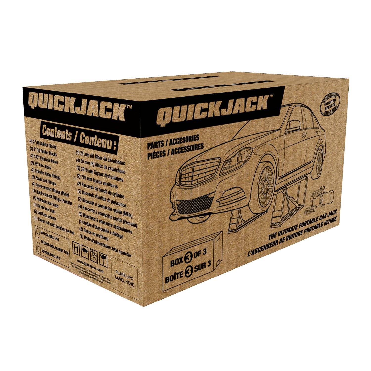 QuickJack Box 3 Complete