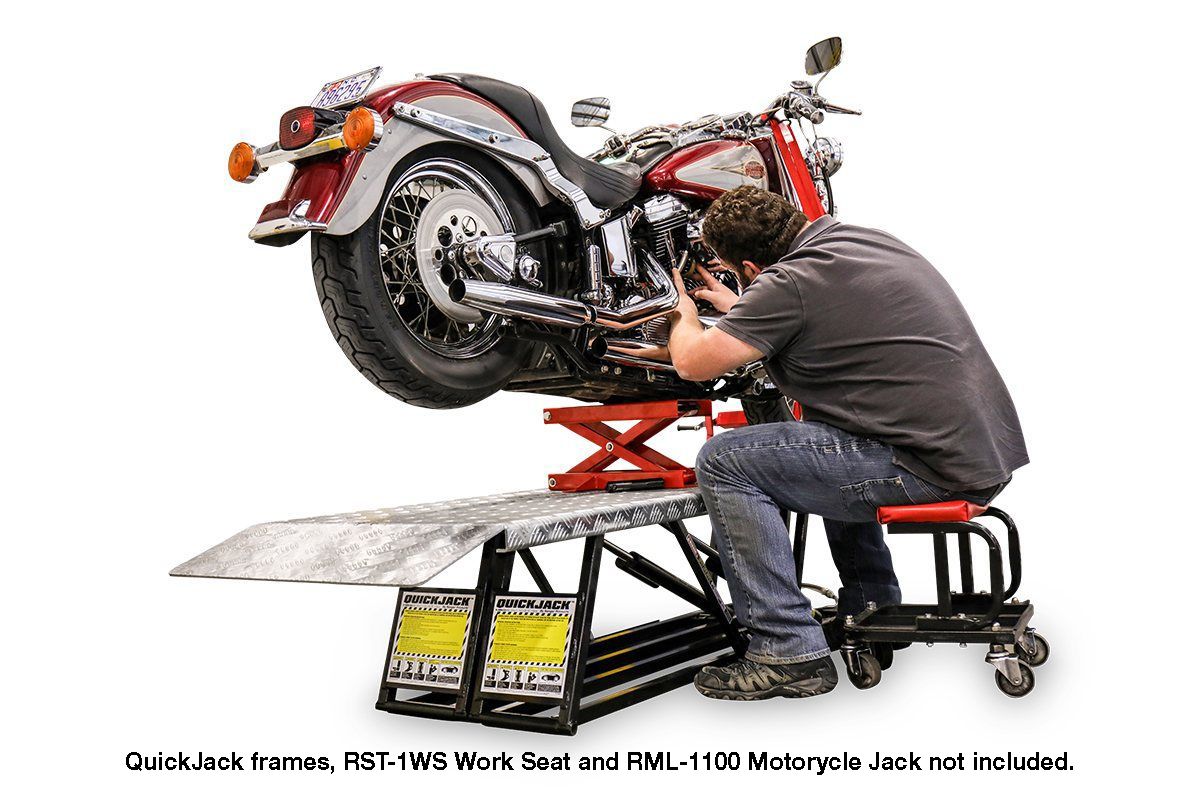 QuickJack motorcycle lift adapter kit