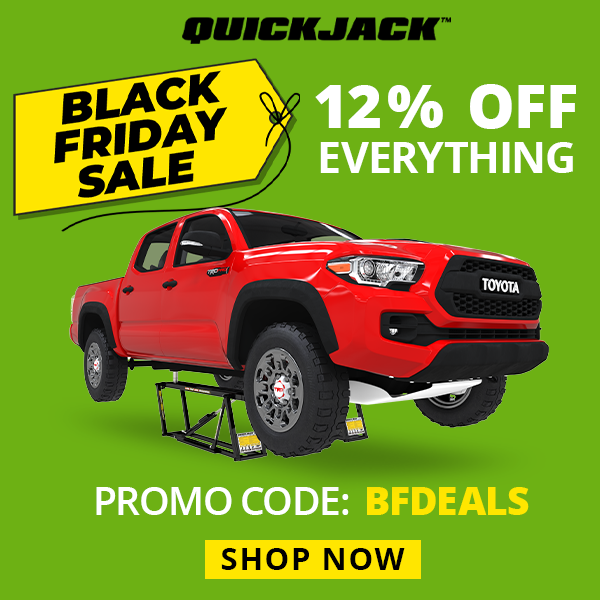 QuickJack Black Friday Deals 2021