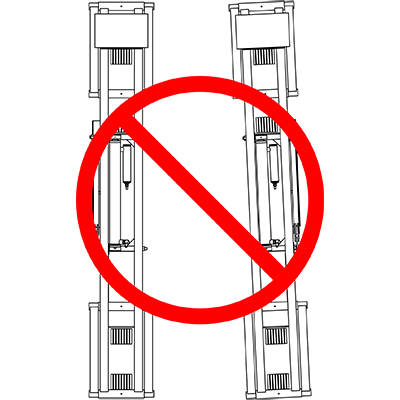 Keep QuickJack frames parallel