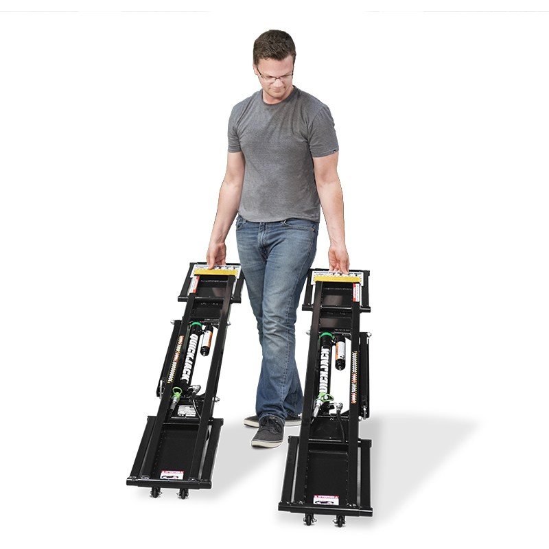 Rugged portable car lift